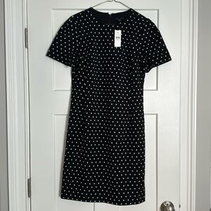 Ann Taylor Polka Dot Sheath Dress - Size 4